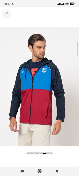 Jacheta impermeabila Nike Barcelona