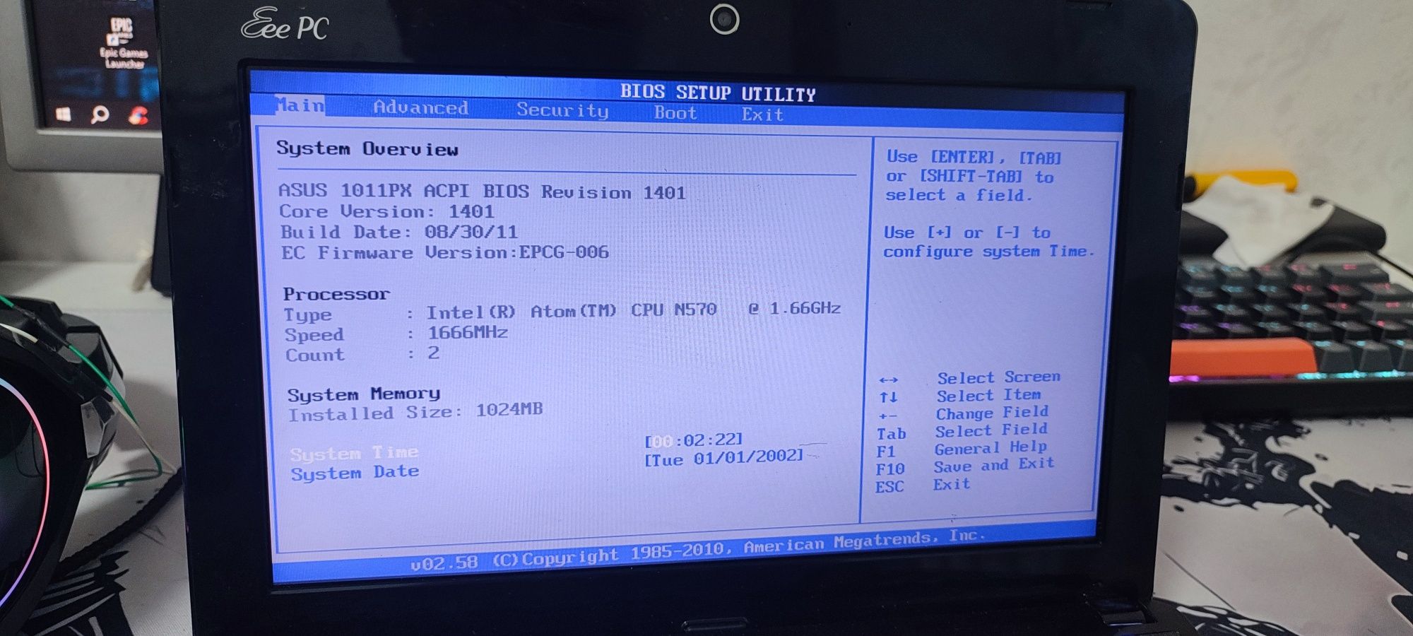 Asus Eee pc нетбук