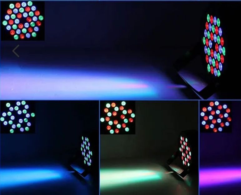 Proiector lumini PAR LED light slim 36 led RGB joc de lumini DJ club