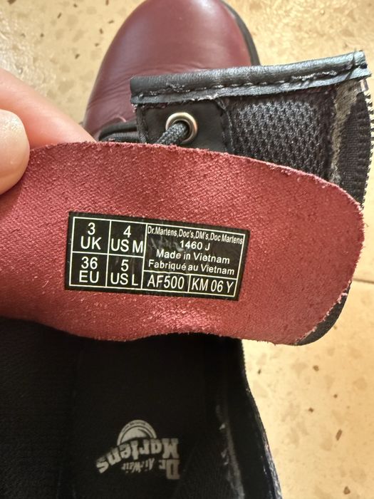 Dr. Martens боти естествена кожа 36 номер