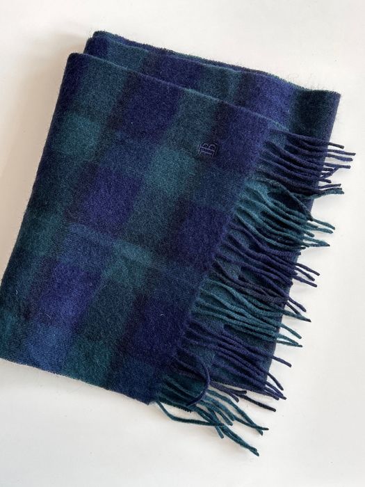 Мек хубав кариран  вълнен шал Bondelid