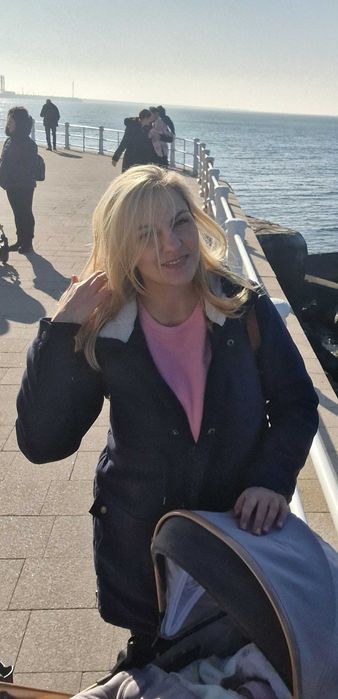 Geacă 3-în-1 pentru gravide cu port-bebe, căptușeală teddy