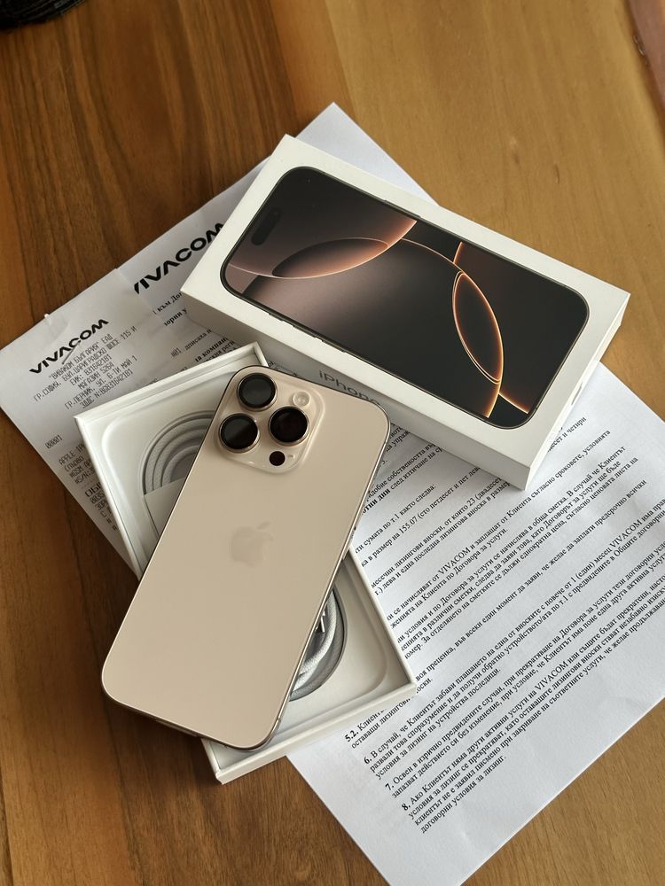 Iphone 16 Pro 256GB 100% Нов ! Гаранция !