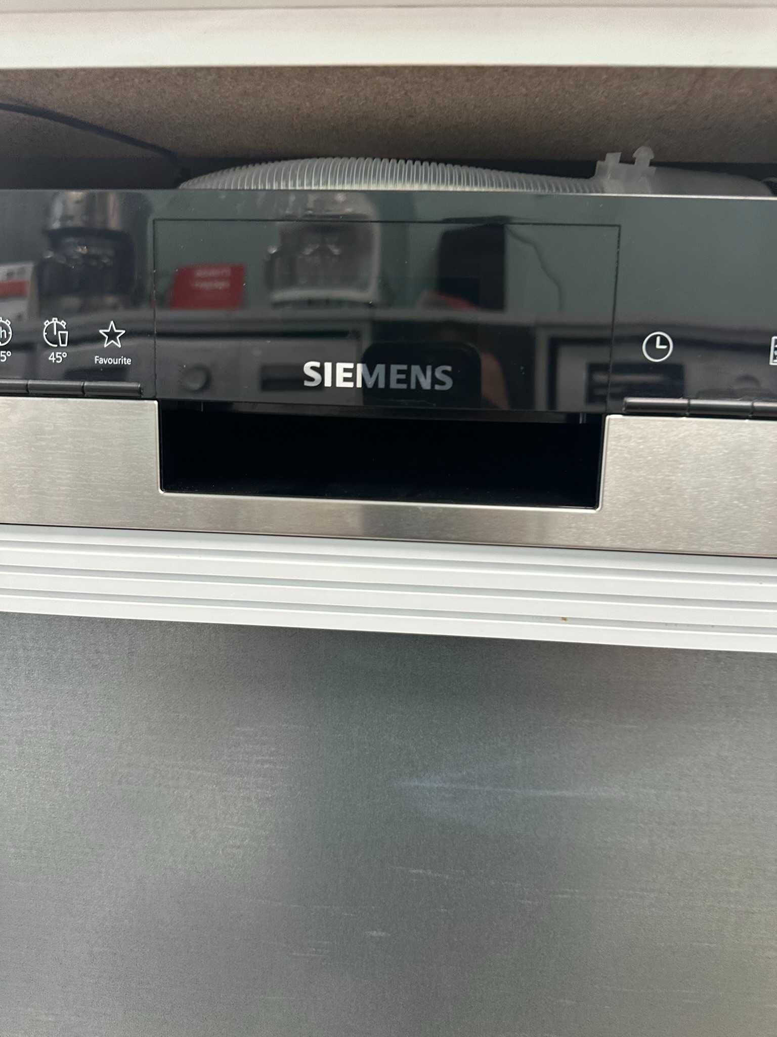Siemens iQ300 Вградена съдомиялна 60 cm Inox