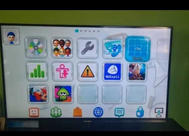 nintendo wii u stare foarte buna 2jocuri
