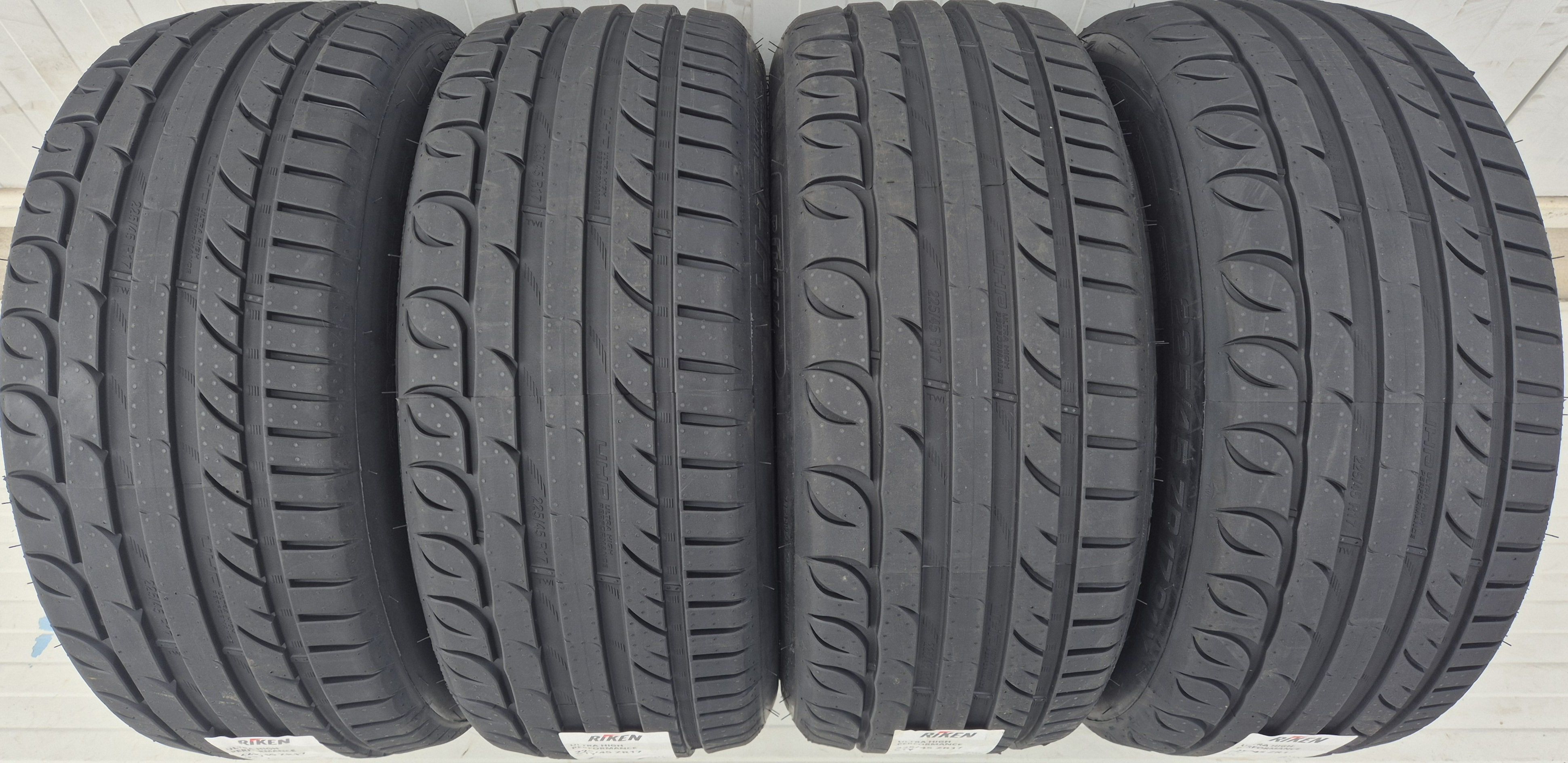 225/45 R17, 91Y, RIKEN (By Michelin) UHP , Anvelope de vara