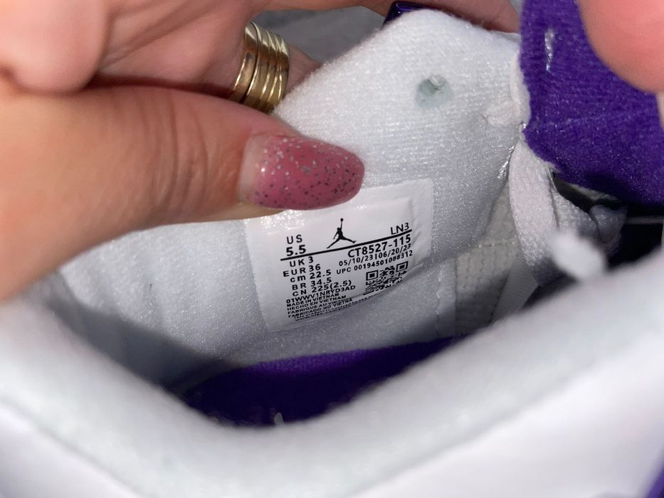 Sneakers AIR JORDAN Metallic Purple nr de la 36 la 43