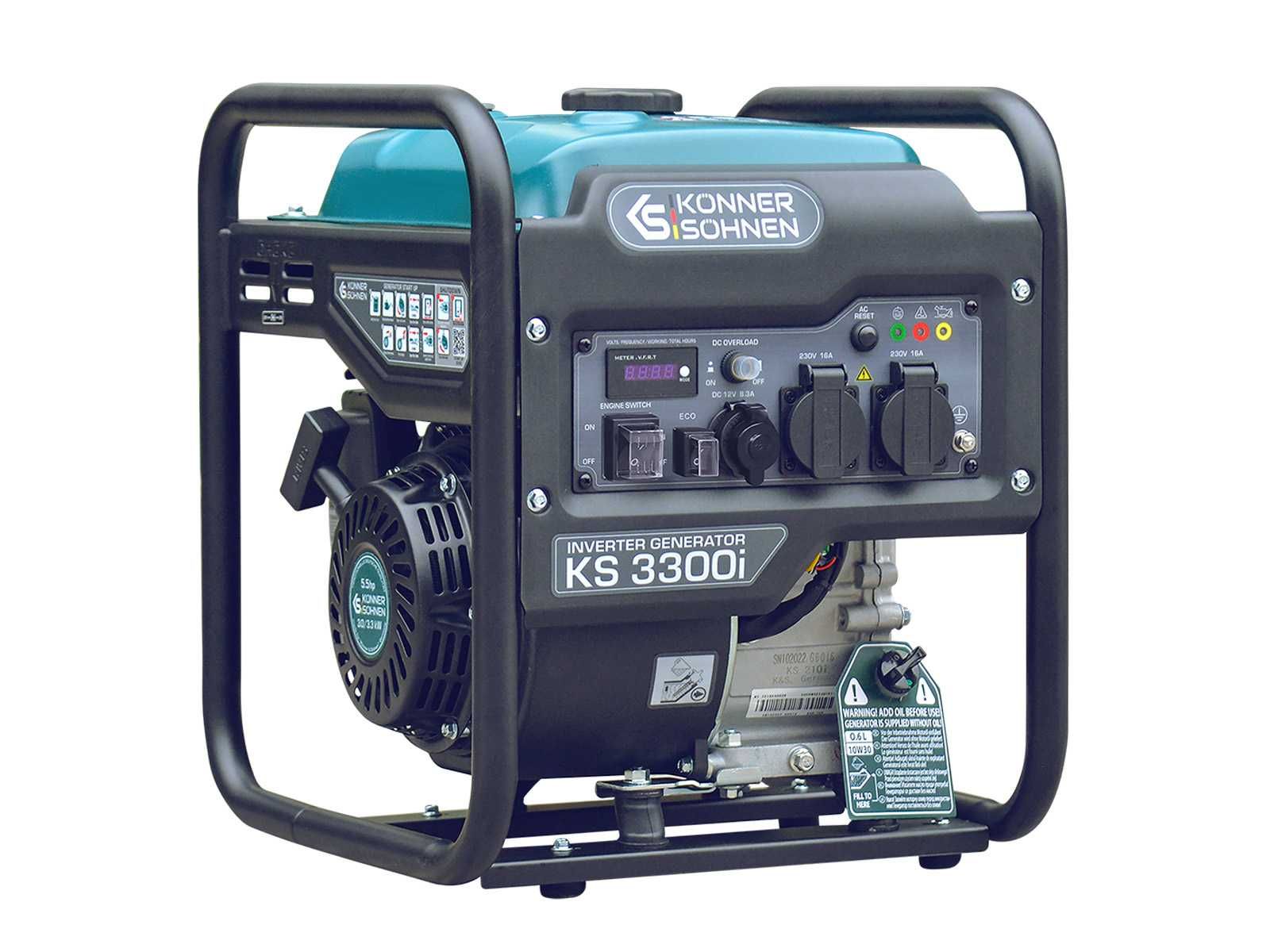 Generator de curent pe benzina cu invertor 3.3 kW Konner KS 3300i