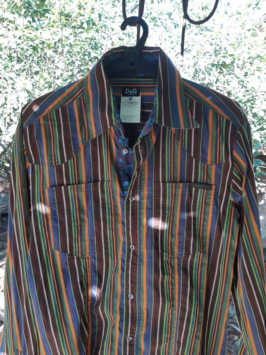 Мъжка бутикова риза D&G - made in Italy