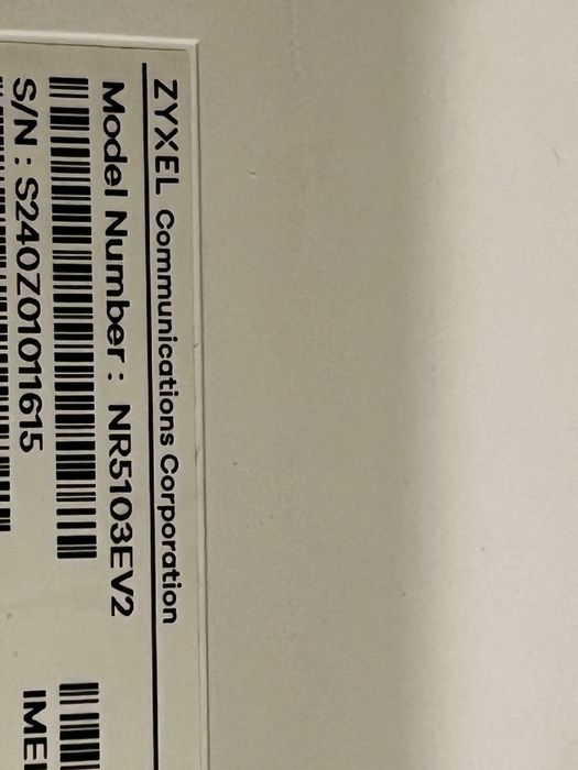 Router 5G ,Zyxel NR5103EV2 , Router 5G Huawei H122-373