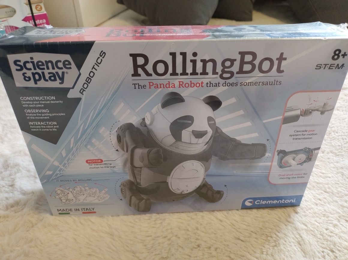 Rolling Bot. Robot Panda. Construiește robotul Panda