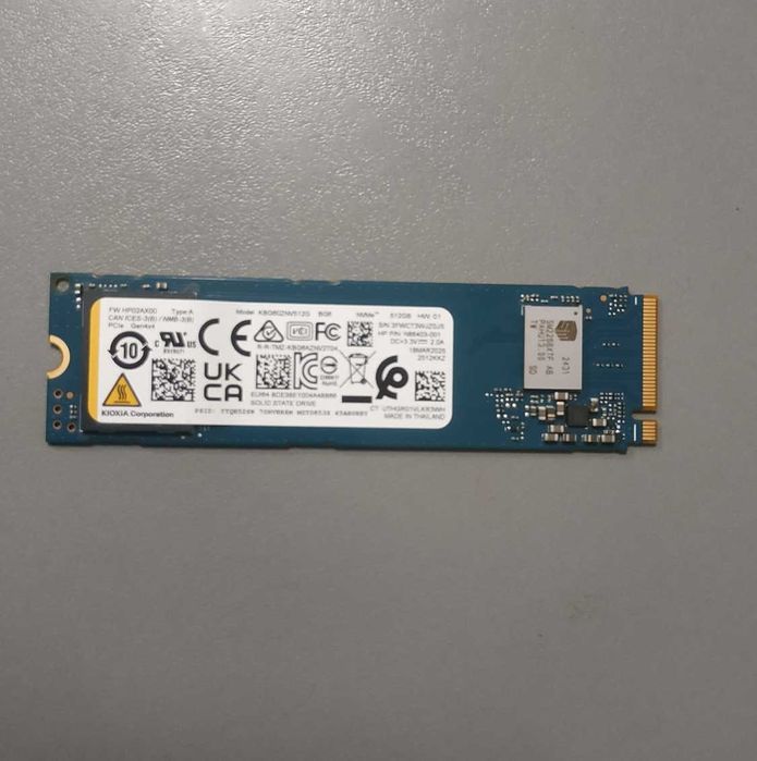 SSD диск KIOXIA(Toshiba) 512GB NVME M.2 Gen4