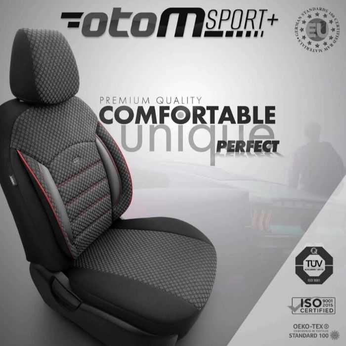 Тапицерия за седалки Otom Sport Plus  (черно/червено)