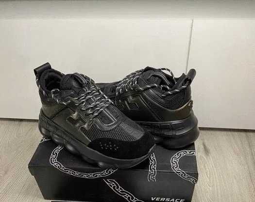 Adidasi Versace Tripple Black Unisex