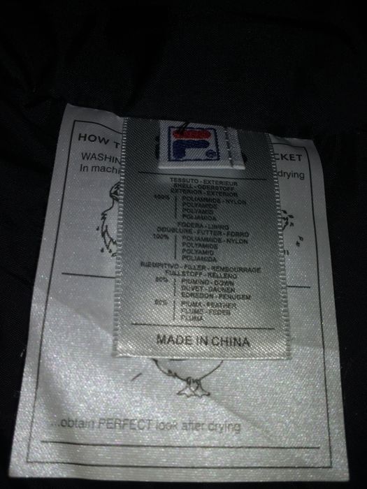 Geaca damă Fila cu puf mărimea S