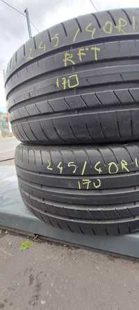 1 singura  anvelopa vara  245/40r19 Goodyear 2018 rft runflat Montaj G