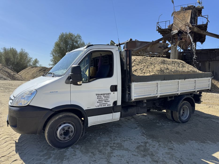 TRANSPORT nisip-piatră-pământ-moloz