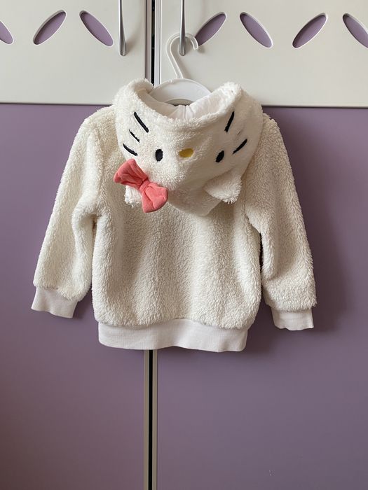 Детско мъхесто яке H&M Hello Kitty