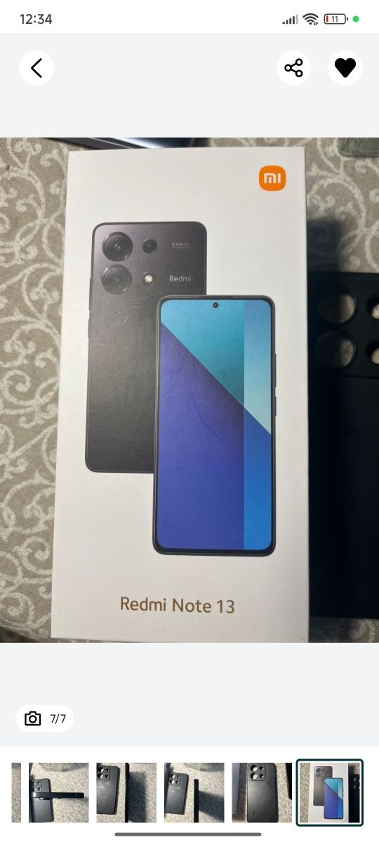 Redmi note 13 256gb black
