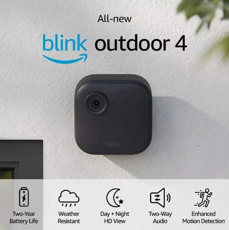 Blink Outdoor 4 - Set 2 camere de supraveghere