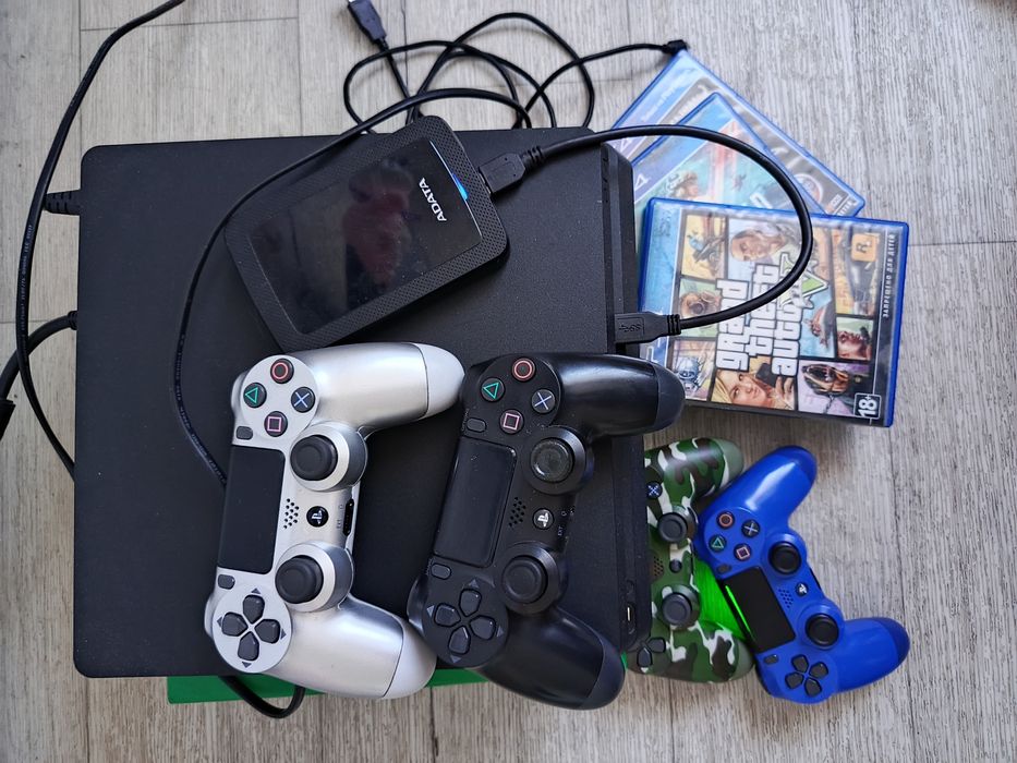 Ps 4slim 5+1tb памяти