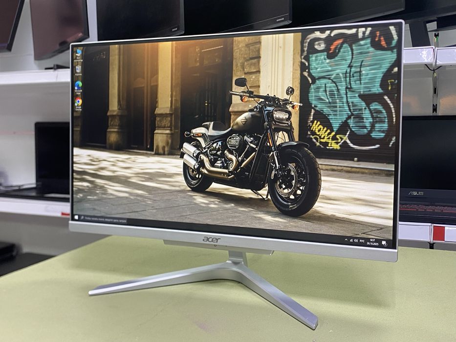 Отличный моноблок Acer C22 | i3-7130U / 8GB / SSD128 + HDD 500. FullHD