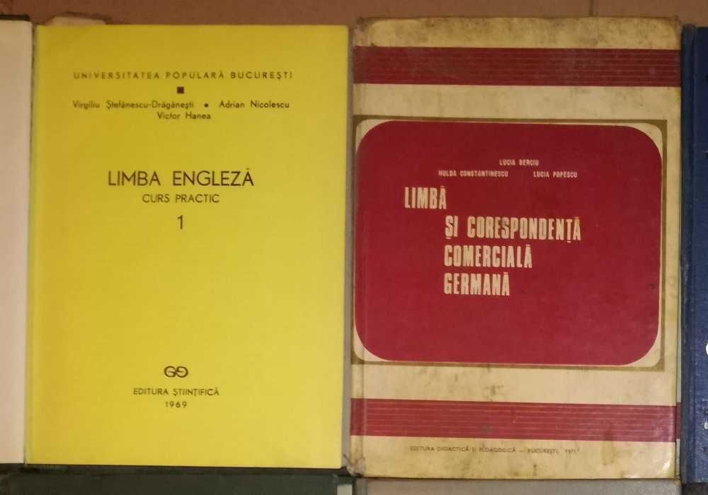 Carti cursuri limbi straine | 1947-1976 | Engleza | Germana