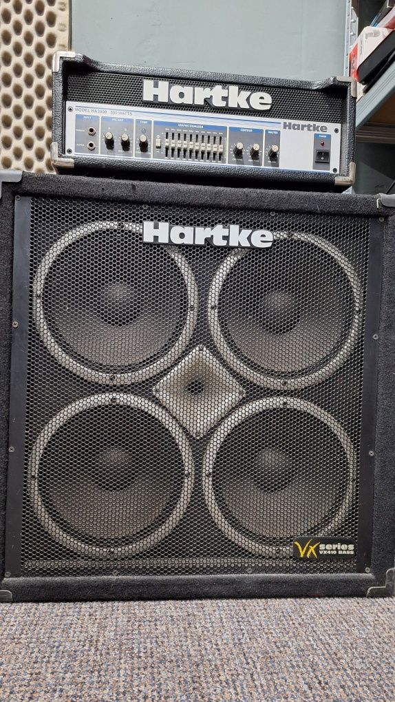 Amplificator chitara bas Hartke HA3500 cu cabinet VX410