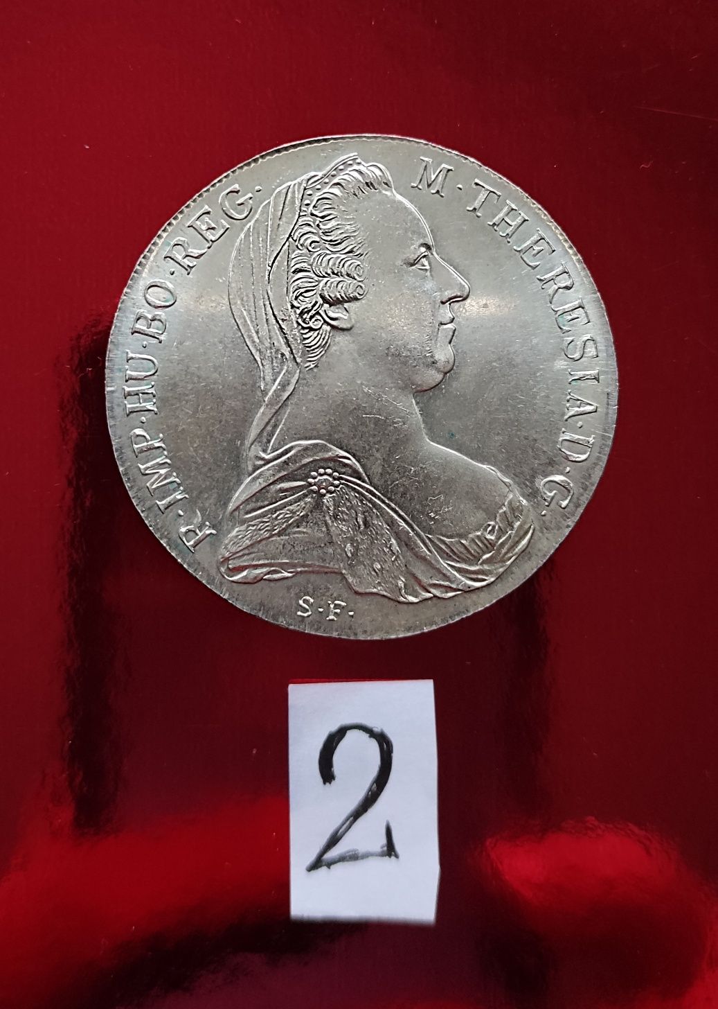 Сребърни монети:Талер Австрия, Мария Тереза - 1780