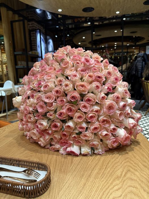 Свежий пышный букет