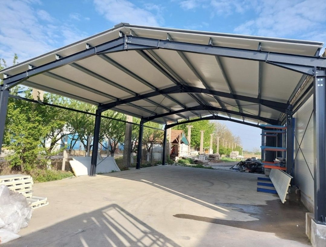 Vand si construiesc o gama larga de hale sau structuri metalice noi ne
