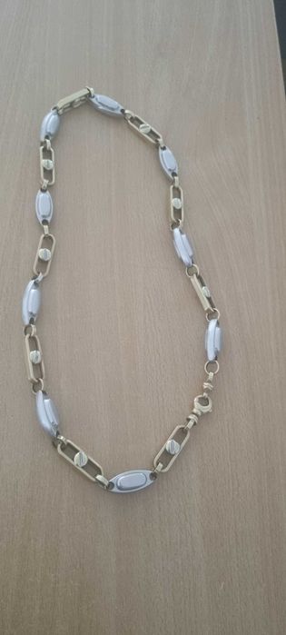 Lant aur 14K 50gr medalion 12gr