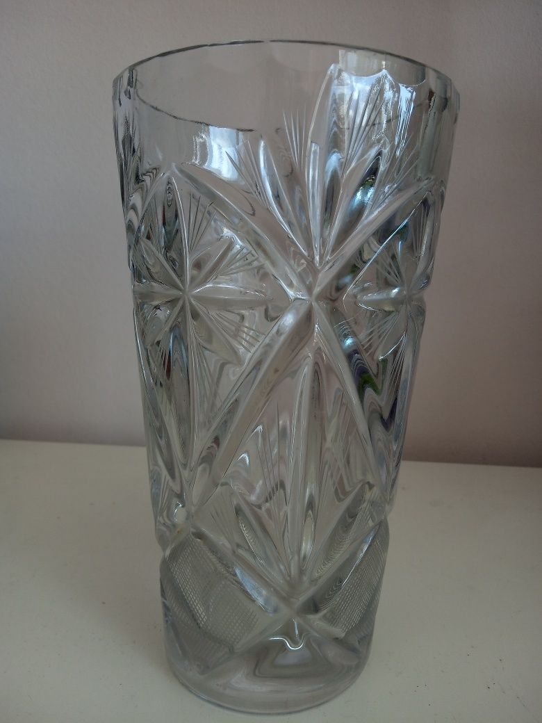 Кристален свещник-вазичка , Кристална ваза,,керамични уникат свещници