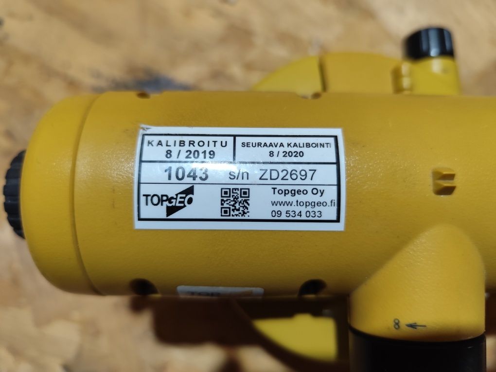 Laser nivela optica  santier