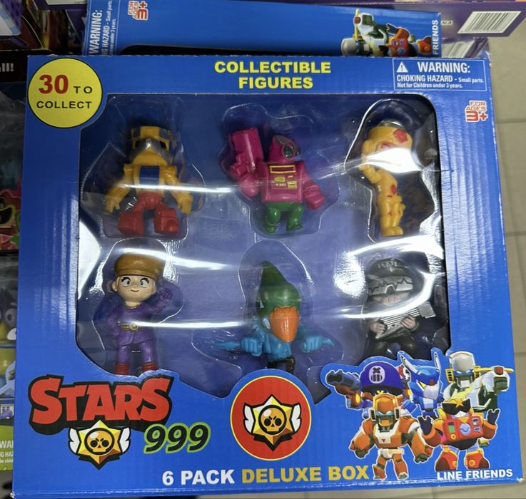 Комплект 6 броя фигурки Brawl Stars