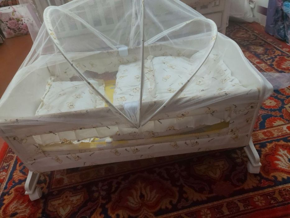 Коляска ва кроват детский + бешик