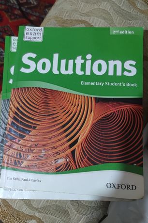 Учебник solution elementary