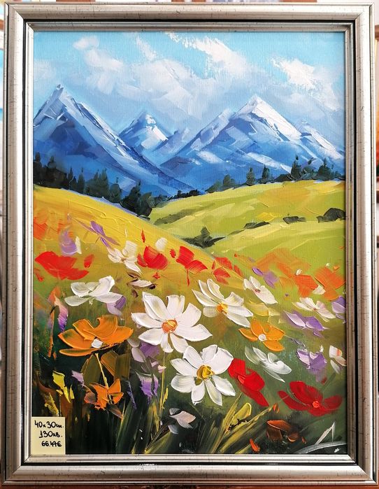 Картини с маслени бои - 6бр.