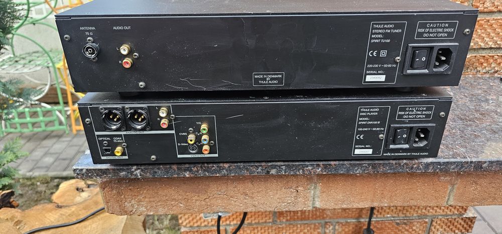 Thule cd player dva 150b  si tunner spirit tu 100