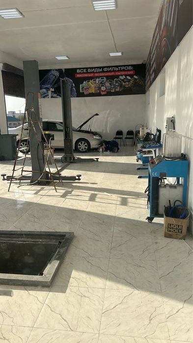 центр по замене масла продаётся вместе со зданием