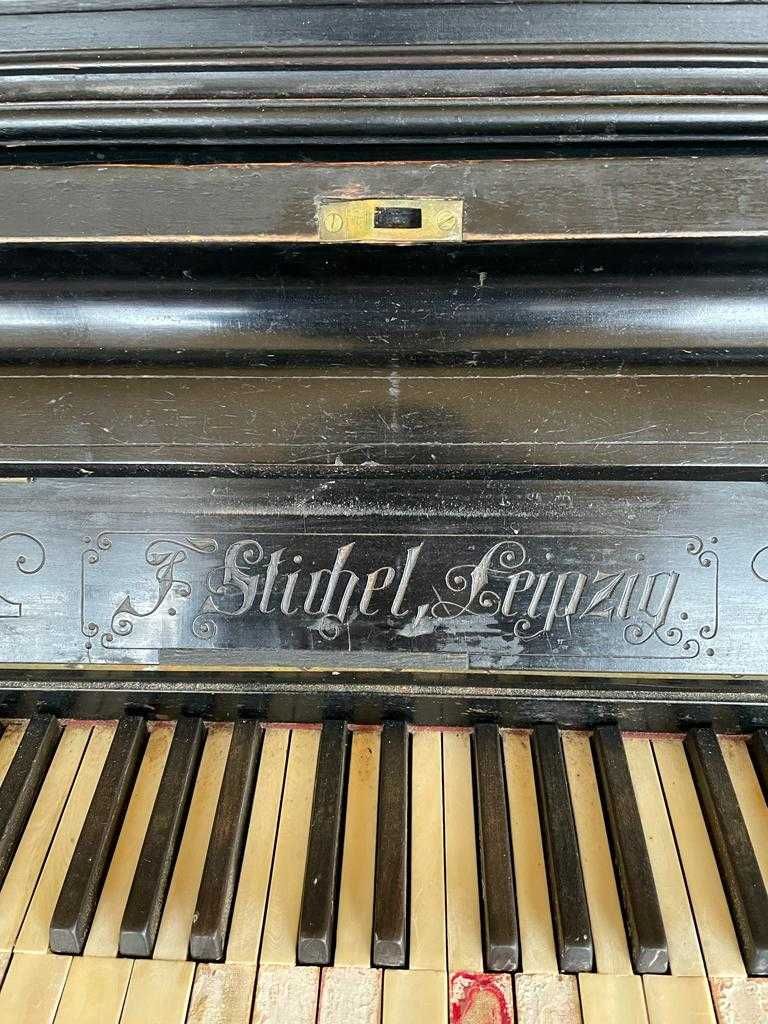 Pianina Stidbel Leipzig, incep sec 20, antica, raritate