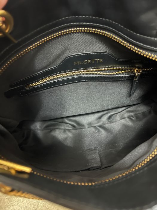 Geanta  piele Musette