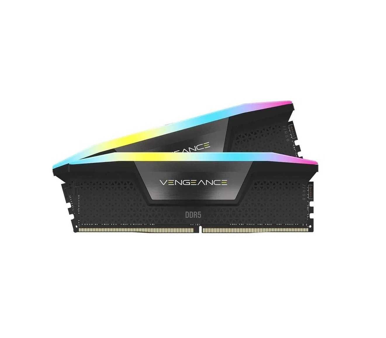 ^ CORSAIR Vengeance RGB 32GB (2x16GB) DDR5 5600MHz C40