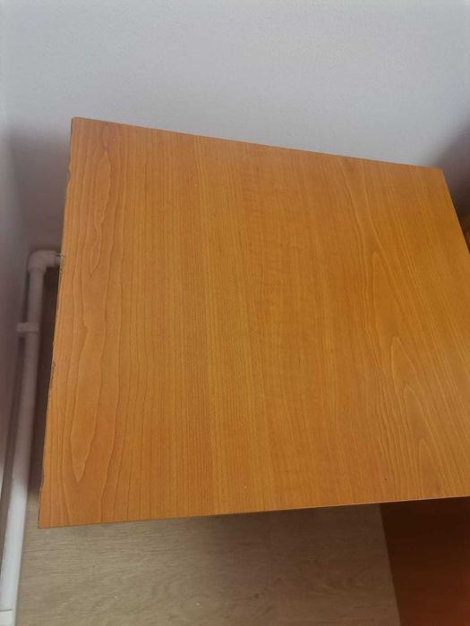 Pat 160x200 fara saltea și 2 noptiere