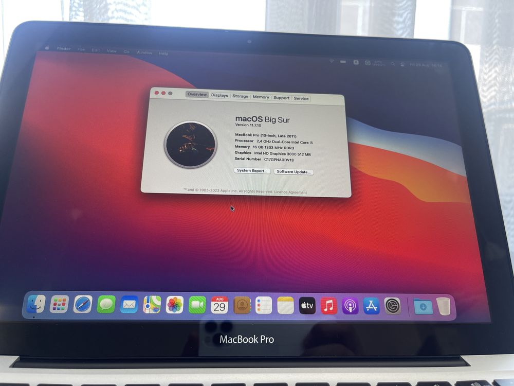 MacBook Pro 13” (Late 2011)