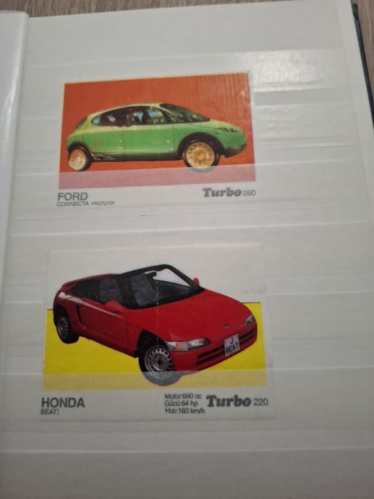 Tichete turbo colecție stare impecabila