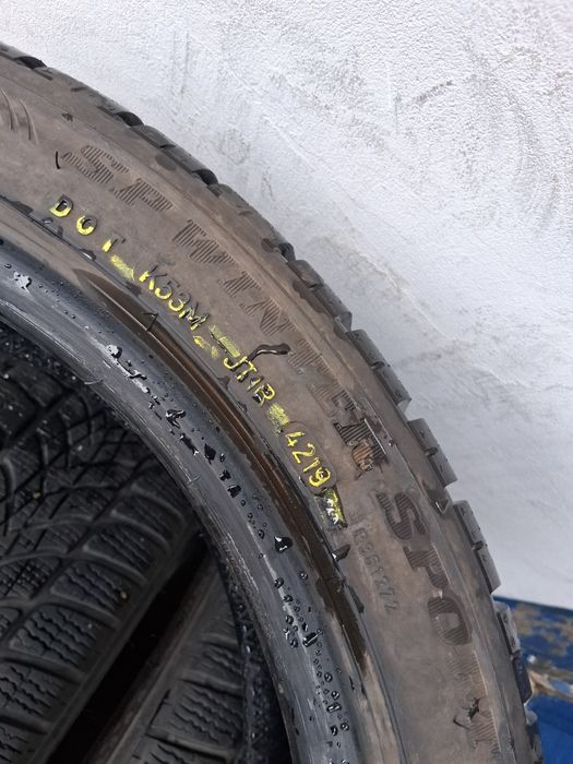 205 45 17 DUNLOP 4броя зимни RUN FLAT