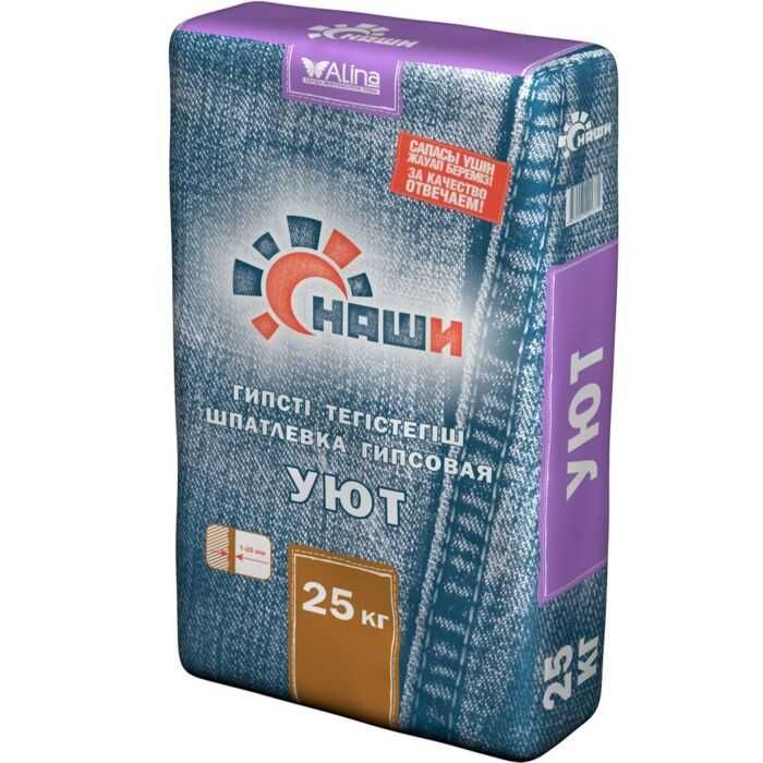 Шпатлевка Наши Уют /вес - 25кг/ ТПГ Алина