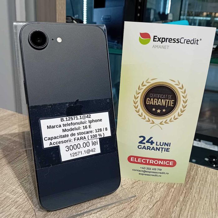 (AG42) Iphone 16E ( B.12571.1 ) GARANTIE 2 ANI