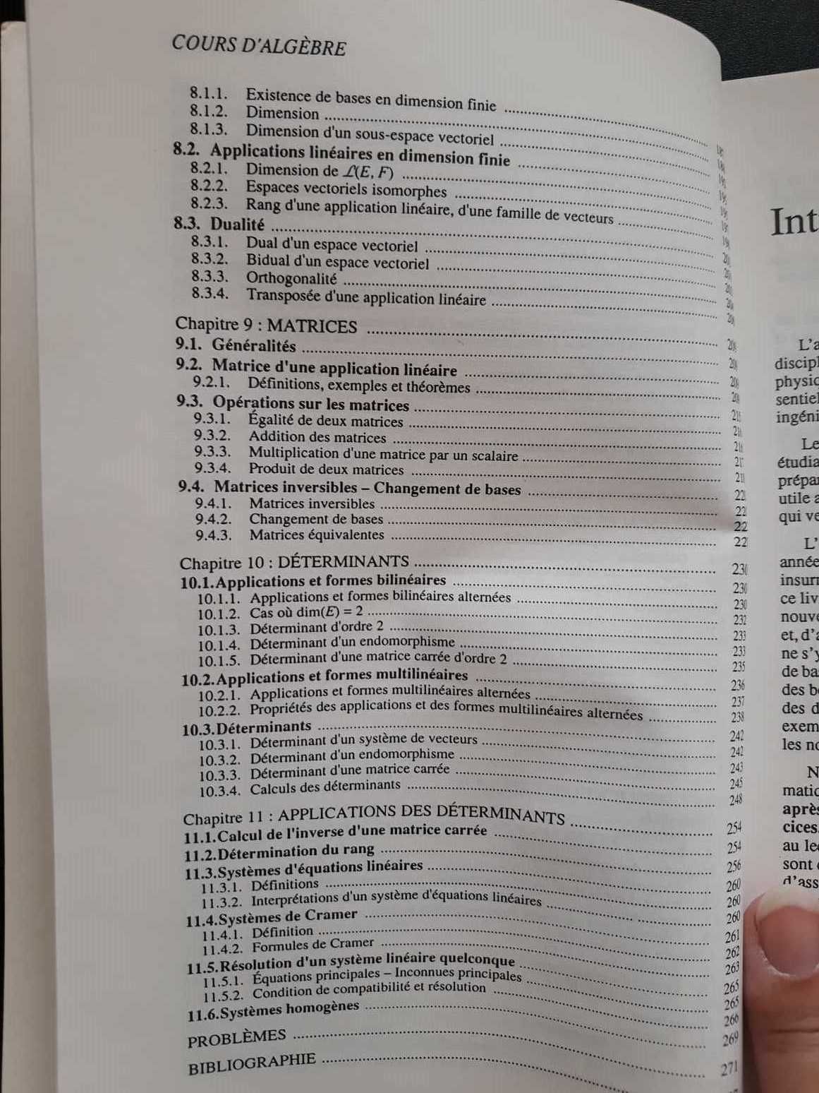 Algèbre premier cycle MP1, Saliou Touré - matematica aplicata